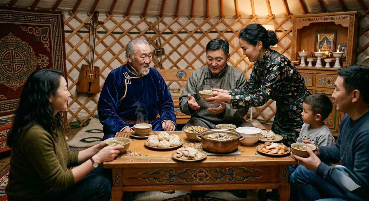 First bite always goes to the father